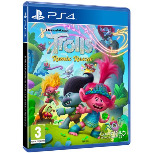 Dreamworks Trolls Remix Rescue Playstation 4 PS4
