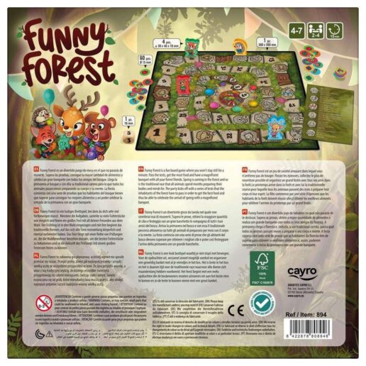 Funny Forest board game