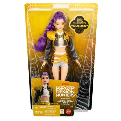K-Pop Demon Hunters Rumi singing doll
