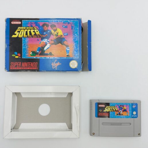Dino Dinis Soccer Super Nintendo SNES (Begagnad)