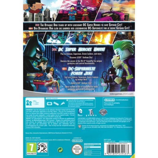 Lego Batman 2 DC Super Heroes Nintendo Wii U (Begagnad)