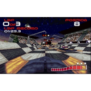 WipeOut Playstation 1 PS1 (Begagnad)