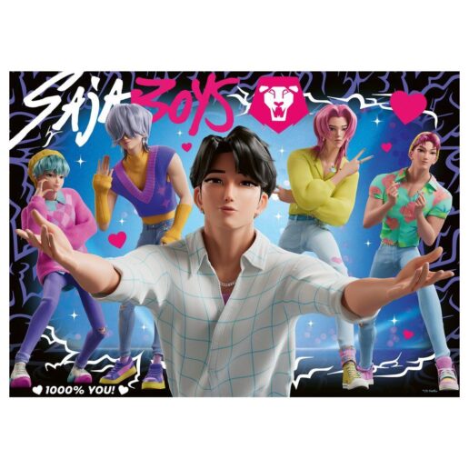 K-Pop Demon Hunters puzzle 4x100pcs