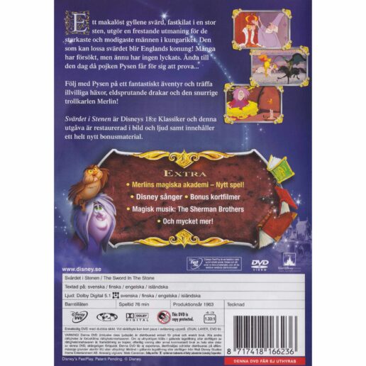 Svärdet i Stenen Specialutgåva DVD (Begagnad)