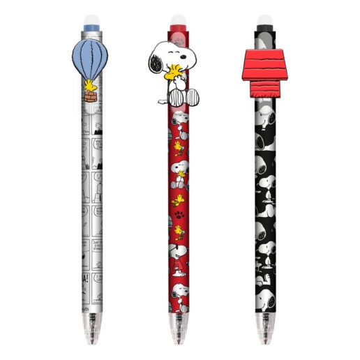 Peanuts Snoopy assorted erasable gel pen