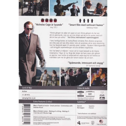 Lord of War DVD (Begagnad)