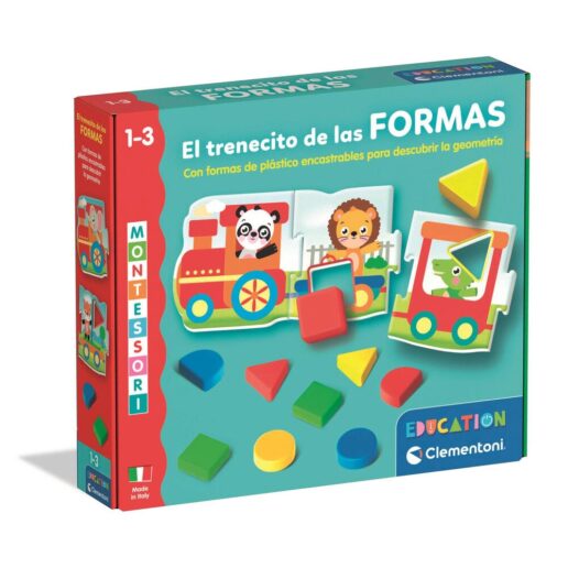 Montessori The train of forms game