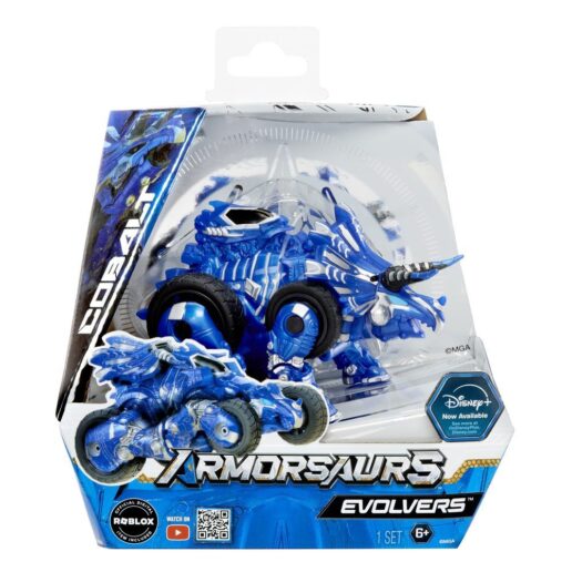 Armorsaurs Evolver Triceratops Cobalt figure
