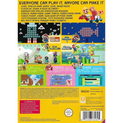 Super Mario Maker Nintendo Wii U (Begagnad)