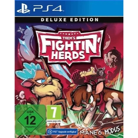 Thems Fightin Herds Deluxe Edition Playstation 4 PS4 DE Multi-Language in Game