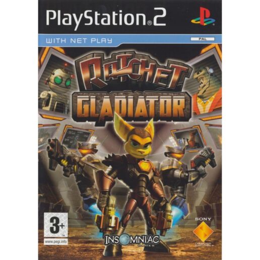 Ratchet Gladiator Playstation 2 PS2 Nordic (Begagnad)