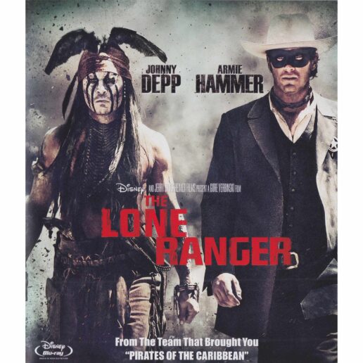 The Lone Ranger Blu-Ray (Begagnad)