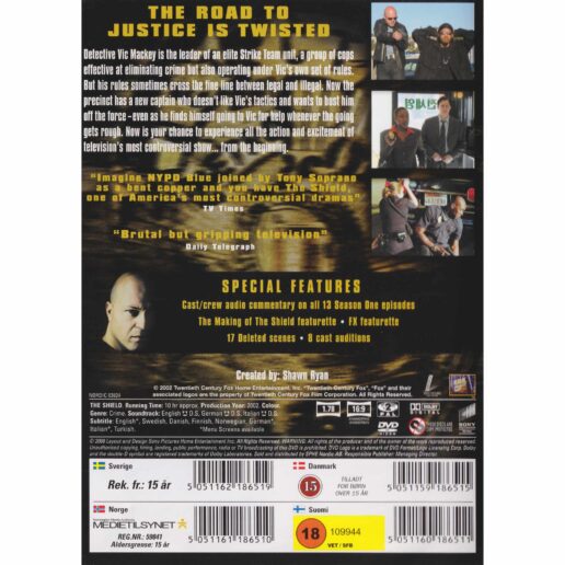 The Shield DVD (Begagnad)