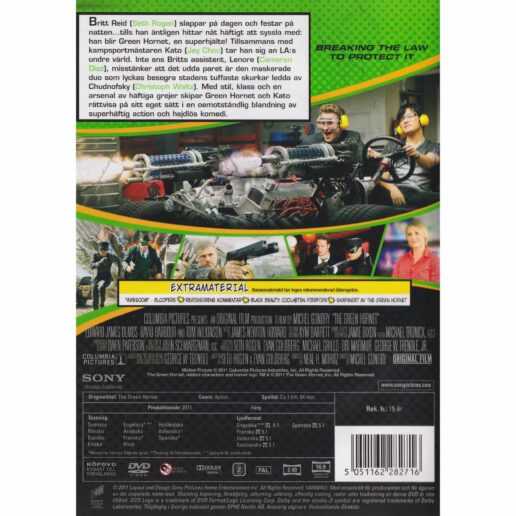 The Green Hornet DVD (Begagnad)