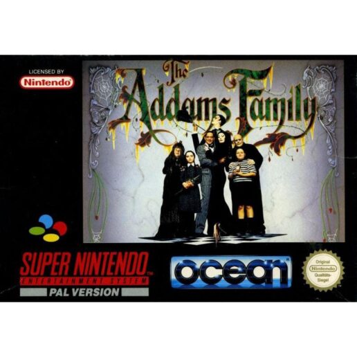 The Addams Family Super Nintendo SNES (Begagnad)