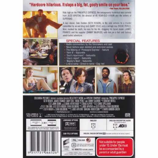 Pineapple Express DVD (Begagnad)