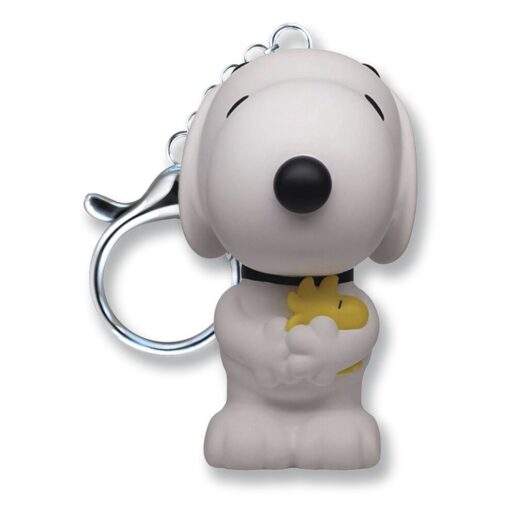 Flashies Peanuts Snoopy 3D keychain with led flashlight