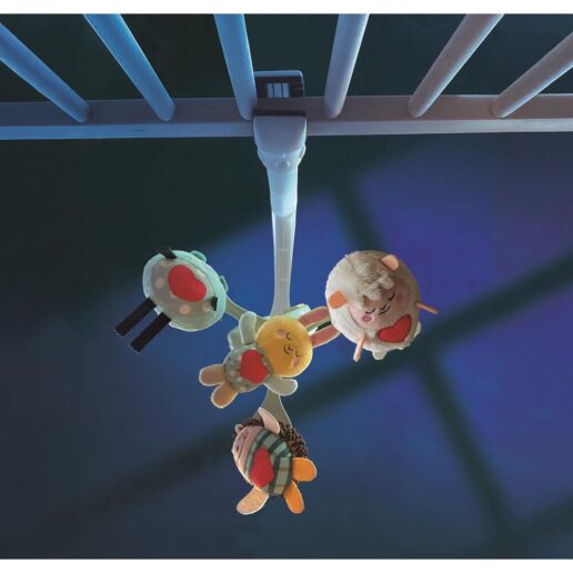 Mobile crib carousel