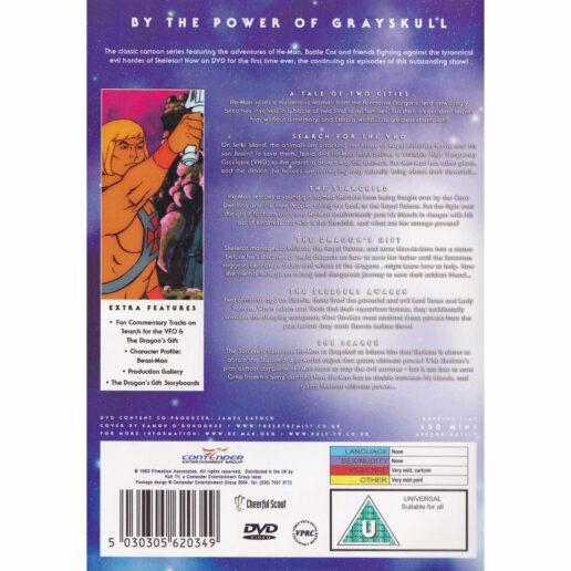 He-Man and the Masters of the Universe Volume Six DVD (Begagnad)