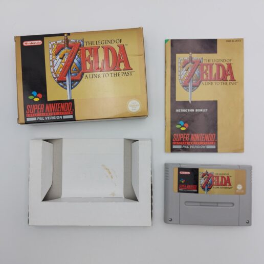 The Legend of Zelda A Link to The Past Super Nintendo SNES (Begagnad)