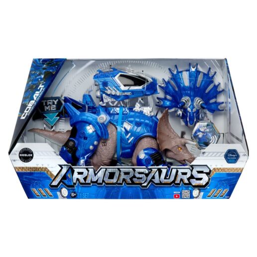 Armorsaurs Dinosaur Triceratops Cobalt figure Armorsaurs Dinosaur Triceratops Cobalt figure