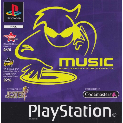 Music Playstation 1 PS1 Nordic (Begagnad)