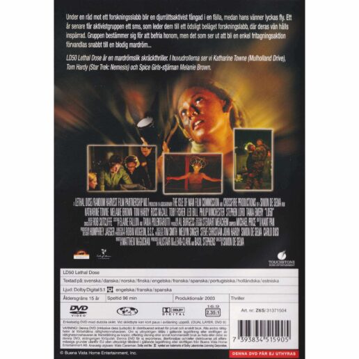 LD50 Lethal Dose DVD (Begagnad)