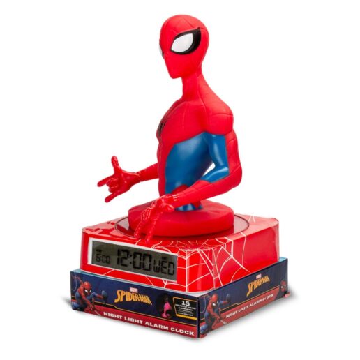 Marvel Spiderman 3D lamp with alarm