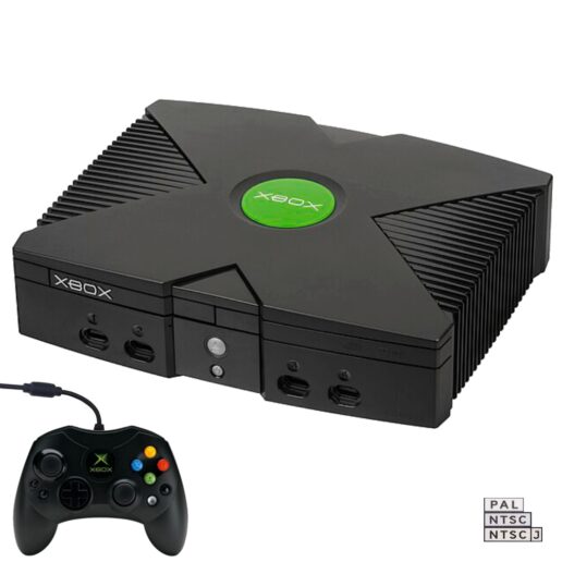 Xbox Black Chippad (Begagnad)
