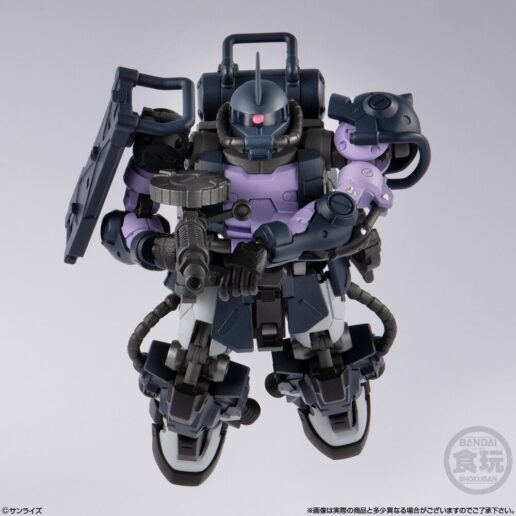Gundam Artifact PRO High Mobility Zaku II Black Tri-Stars Specification figure 10cm