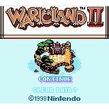 Wario Land II Gameboy Color EUR (Begagnad)