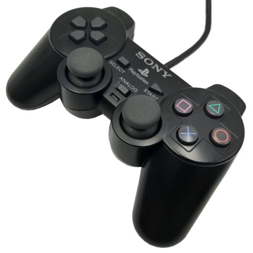 Handkontroll Original Svart Playstation 2 PS2 (Begagnad)