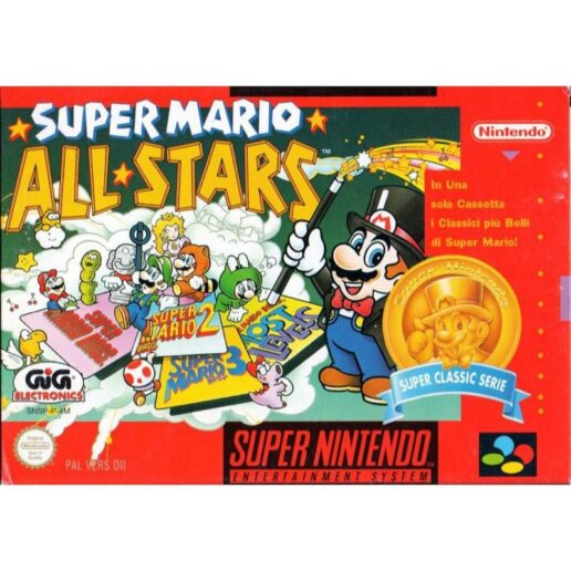 Super Mario All Stars Super Nintendo SNES (Begagnad)