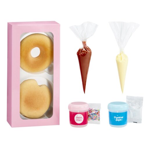 Slime Life DIY Choco Icing Round & Cream Filled Donut kit