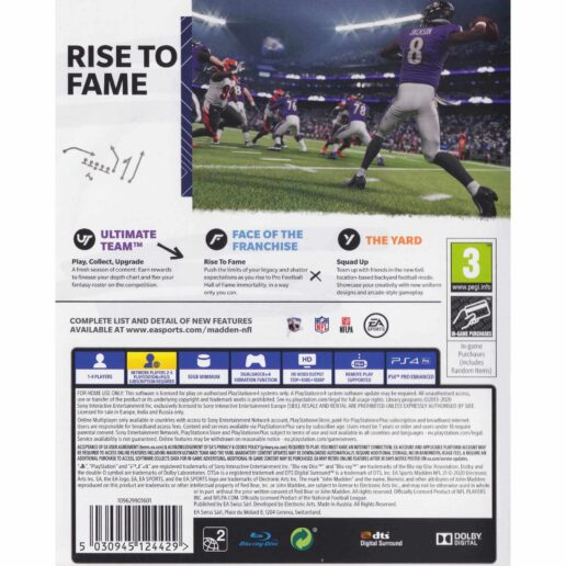 Madden NFL 21 Playstation 4 PS4 (Begagnad)