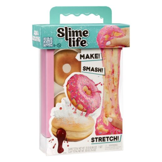 Slime Life DIY Pink Icing Round & Jelly Filled Donut kit