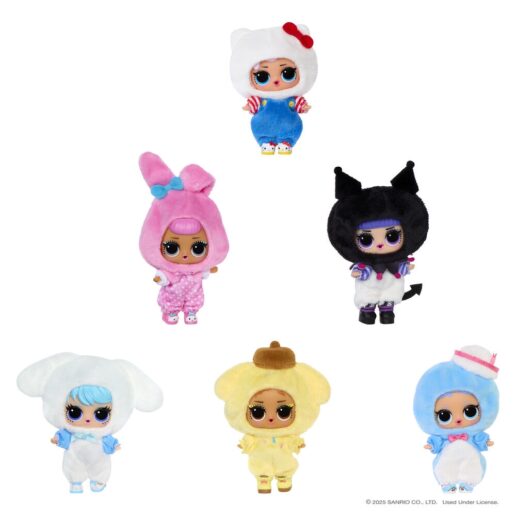 L.O.L. Surprise Loves Hello Kitty & Friends reversible plush toy surprise doll L.O.L. Surprise Loves Hello Kitty & Friends reversible plush toy surprise doll