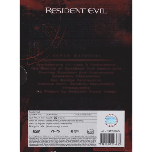 Resident Evil DVD (Begagnad)
