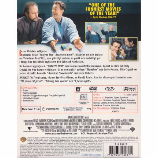Analyse That DVD (Begagnad)