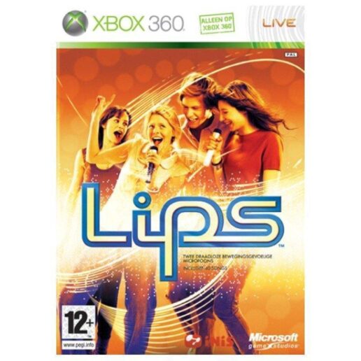 Lips + 2 Mikrofoner Xbox 360 (Begagnad)