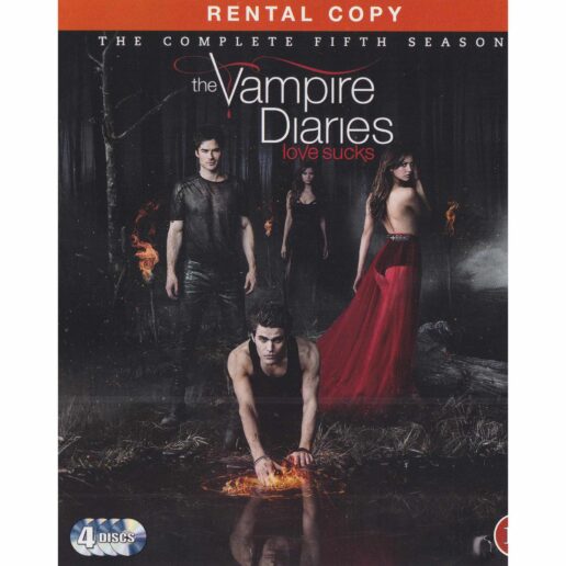 The Vampire Diaries The Complete Fifth Season Blu-Ray Rental Copy (Begagnad)