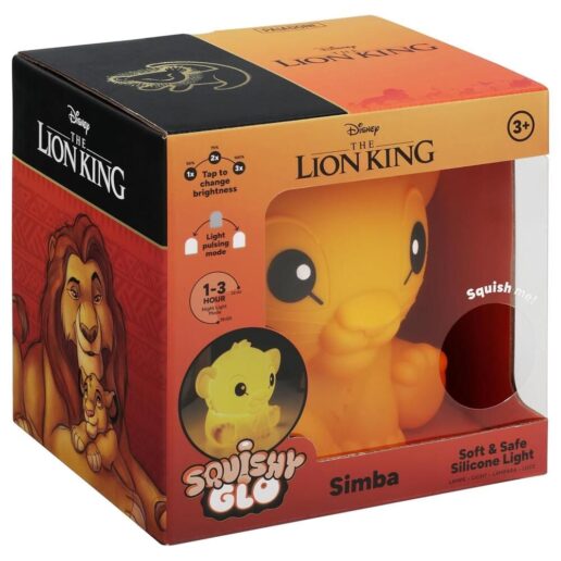 Lion King Simba SquishyGlo Silicone Light Rechargeable