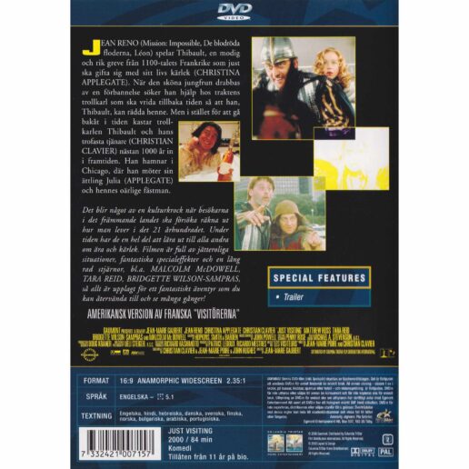 Just visiting DVD (Begagnad)