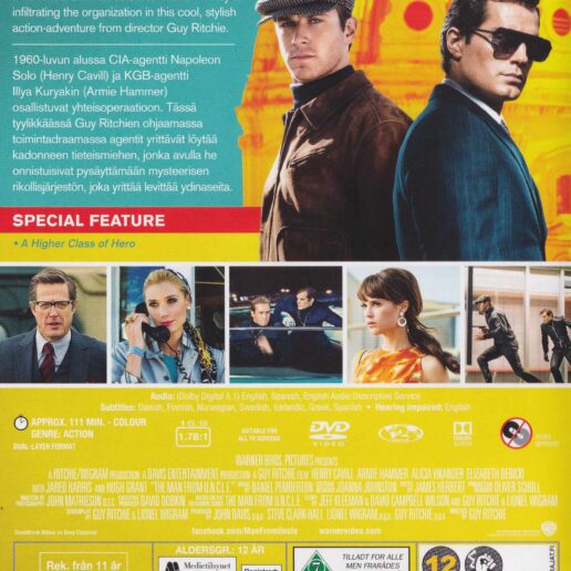 The Man from Uncle DVD (Begagnad)