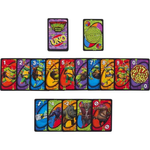 UNO Teenage Mutant Ninja Turtles card game