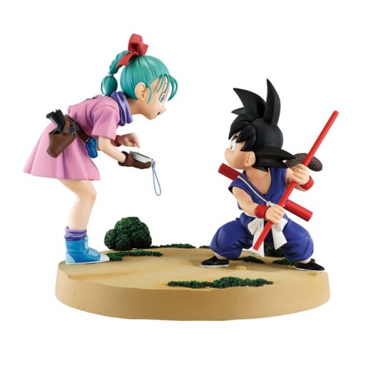 Dragon Ball Fantastic Adventure 3 Goku Bulma Ichibansho figure 17cm