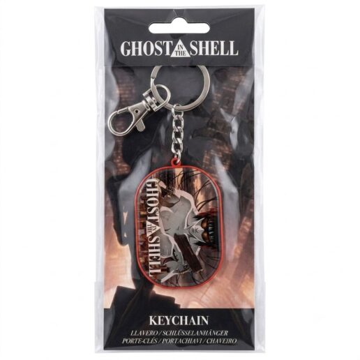 Ghost in the Shell Armed Motoko metal keychain