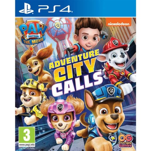 Paw Patrol The Movie Adventure City Calls Playstation 4 PS4