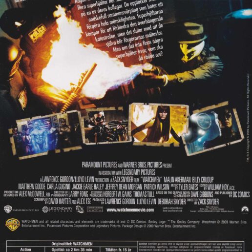 Watchmen DVD (Begagnad)