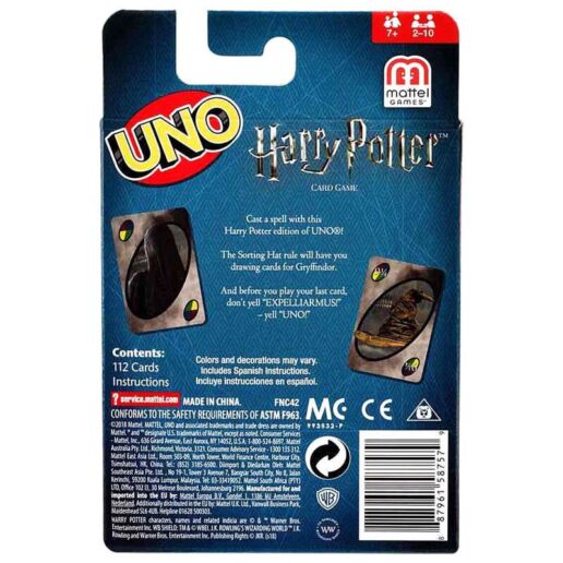 Harry Potter UNO cards game